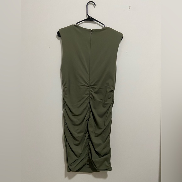 An elegant evening dress with padded shoulders from dynamite in size medium. - Picture 2 of 3